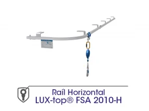 Línea de vida de Raíl Horizontal LUX-top FSA 2010-H - LUXTOP